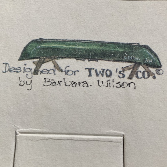 Two’s Company 3x5 Fly Fishing Picture frame Excellent Condition - Picture 9 of 10